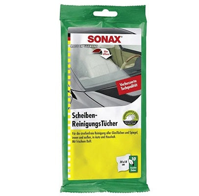 Servetele pentru suprafete sticla auto SONAX 04150000, 10 bucati/pachet